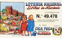 LOTERA NAVIDAD 1996