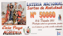 LOTERA NAVIDAD 2001